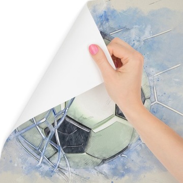 3D спортивные обои, футбол, акварель 300x450