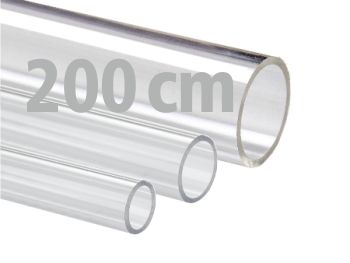 RURA z poliwęglanu litego 25mm/2 bezbarwna 200cm PC polycarbonate