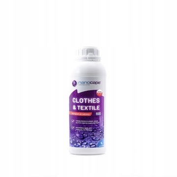 Impregnat do odzieży tekstyliów Nanocape 1L