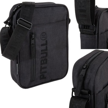 СУМКА PITBULL WEST CAST CONCORD ЧЕРНАЯ МУЖСКАЯ СУМКА CONCORD ALL BLACK