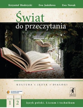 Język polski LO KL 1. Podręcznik część 2. Świat do