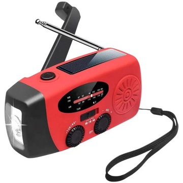 Wind Up Radio - Emergency Radio latarka ładowarka do telefonu komórkowego R