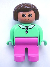 Lego Duplo figurka kobieta nr 4555pb097