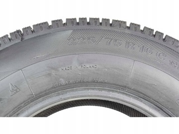 2 зимние восстановленные шины 225/75R16 C Alpin SNOW 2024 R