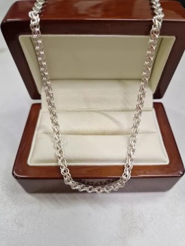 SREBRNY ŁAŃCUSZEK 9,86 G 60 CM