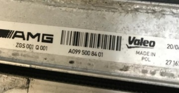 Vandens radiatorius Mercedes-Benz S klasės W223 AMG S63 802 PS A0995003702 – nuotrauka 8