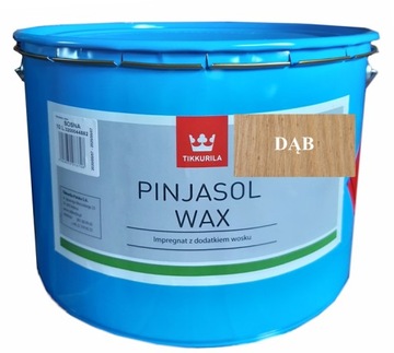 Impregnat z woskiem do drewna 10L; DĄB