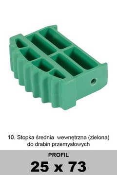Stopka średnia wew. drabin przemysłowych Drabex