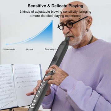 Цифровой электронный духовой инструмент портативный