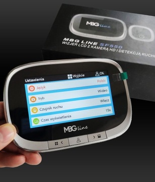 Видоискатель ЖК-дверная камера Фотографии Дверной звонок Judas ДАТЧИК ДВИЖЕНИЯ HD