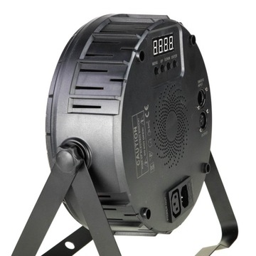 НАБОР 8x ОТРАЖАТЕЛЬ ZEN PAR 27 RGBW 27x10 СУМКА DMX КАБЕЛИ