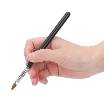 Набор из 6 кистей для акварели, гуаши, с деревянной ручкой SL.