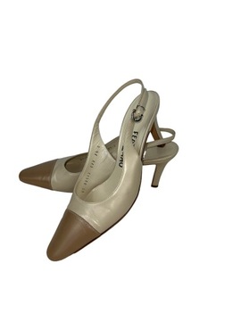 Salvatore Ferragamo ORYGINALNE CZÓŁENKA NOWE -7,5