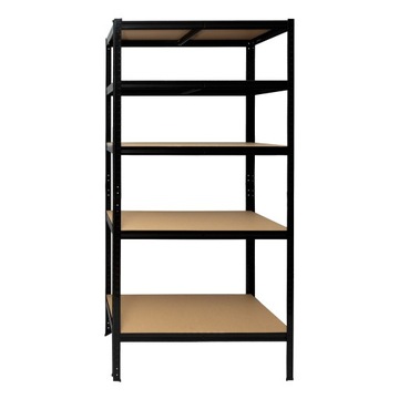 СТЕЛЛАЖ ДЛЯ ХРАНЕНИЯ ДЛЯ ПОДВАЛА ГАРАЖА, МЕТАЛЛ, 625 КГ, 150X75X30см, ПРОЧНЫЙ И ПРОЧНЫЙ