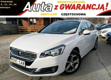 Peugeot 508 I SW Facelifting 1.6 e-HDi 115KM 2014 Peugeot 508 SW 1.6HDi*115PS*OPŁACONY Bezwypadkowy