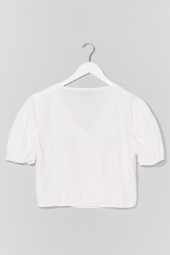 QED LONDON BLUZKA V-NECK GUZIKI NOD XXJ__S