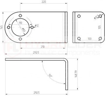 ГИДРАВЛИЧЕСКИЙ НАСОС 94L+ ШЕСТЕРНЯ ВОМ ВОМ