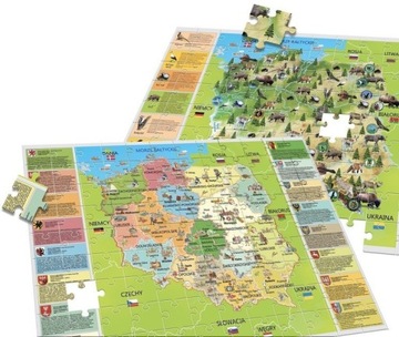 Geopuzzle Красивая Польша 108 EL Lisciani Genius