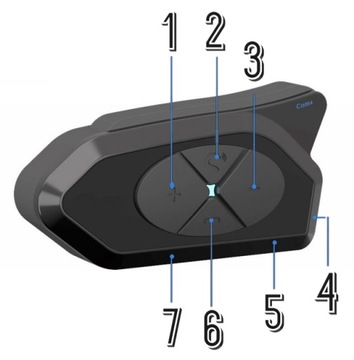 NOECI GOCOM4 МОТОЦИКЛОВЫЙ ИНТЕРКОМ ДЛЯ BLUETOOTH PRO ШЛЕМ ШЛЕМ ГОВОРИТ МОТОЦИКЛ