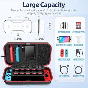 ARMOR CASE ЖЕСТКИЙ ЧЕХОЛ NINTENDO SWITCH OLED ЧЕХОЛ OIVO