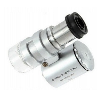 Мини МИКРОСКОП Профессиональная лупа для ювелирных изделий + светодиод