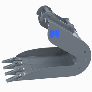Łyżka Wacker Pogłębiona do Gliny 500 mm -Moc. HS02