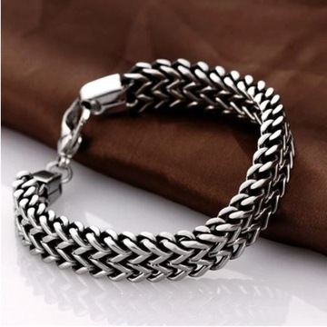 Браслет Royal Weave, черный, 5 мм x 23 см