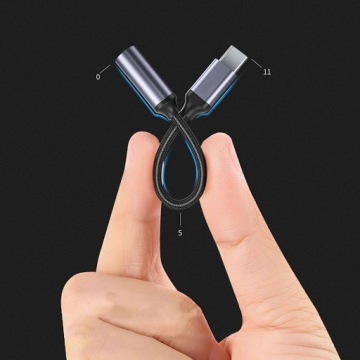 Кабель-адаптер аудио ЦАП USB-C — Mini Jack 3,5 AUX