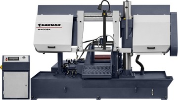 PIŁA PRZECINARKA TAŚMOWA CIĘCIE 400 mm 4kW AUTOMATYCZNA DO PAKIETÓW