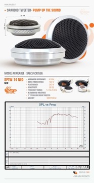 SP audio SP-TW14 Твитер мощностью 240 Вт