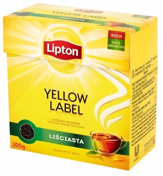 Herbata Lipton Yellow Label Herbata Liściasta 100g