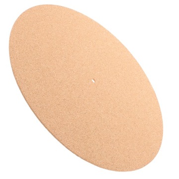 КОВРИК ДЛЯ ВИНИЛОВОЙ ПЛАСТИНКИ, ПРОБКОВЫЙ ПРОИГРЫВАТЕЛЬ SLIPMAT