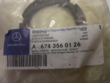 Nakrętka półosi napędowej tył MERCEDES G W460