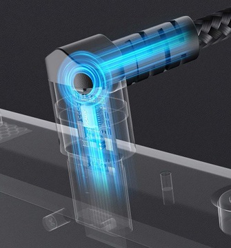 JSAUX Угловой кабель USB-C, 90 градусов, 60 Вт, для паровой панели OLED + ткань