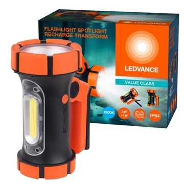 Latarka wielofunkcyjna z funkcją POWERBANK 3+1W 6500K LEDVANCE