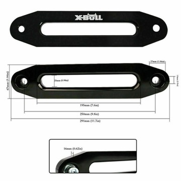 АВТОМОБИЛЬНАЯ ЛЕБЕДКА X-BULL 12 В 12000 фунтов 5,5 т 4x4