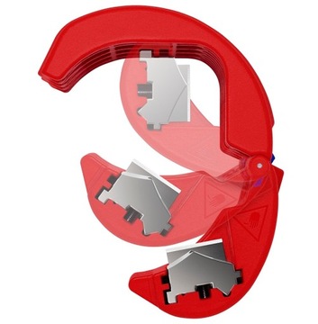 Резак для пластиковых труб и гильз 20-50 мм KNIPEX 90 22 10 BK