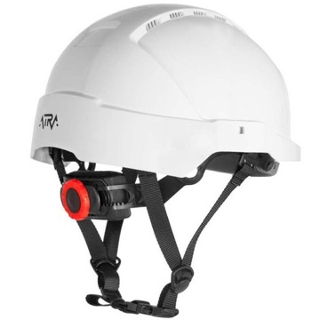 Hełm kask ochronny ATRA 10 elektroizolacyjny - biały