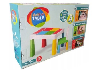 TEGGI ДЕТСКАЯ МЕБЕЛЬ СТОЛ 2 СТУЛЬЯ MULTIFUN