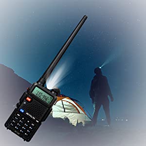 Двухдиапазонная рация Retevis RT5R (черный, 1 шт.)