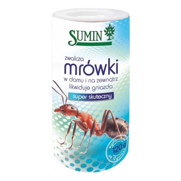 SUMIN MRÓWKI MRÓWKOZOL PREPARAT GRANULAT 120G