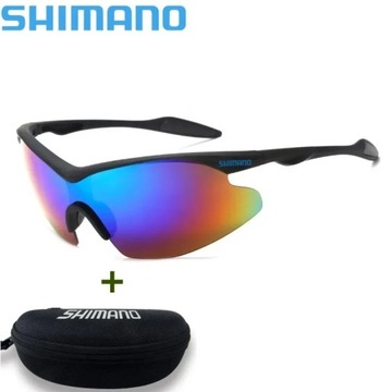 Bezramkowe okulary wędkarskie SHIMANO dla mężczyzn i kobiet na świeżym powietrzu