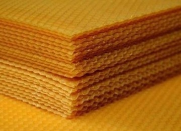 Węza WARSZAWSKA ZWYKŁA 5kg NATURALNY wosk PSZCZELI WĘZA W-Z 5KG wosk