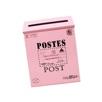 Pudełko na gazety Retro o dużej pojemności Pudełko z sugestiami wiszące na