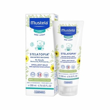 Mustela Stelatopia смягчающий бальзам 200 мл