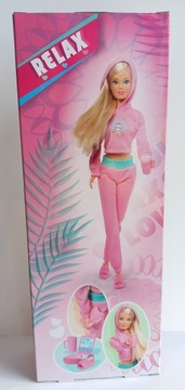 Кукла SIMBA Steffi Relax в розовом платье Love