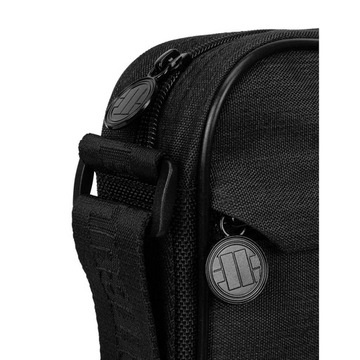 МУЖСКАЯ СУМКА НА НАРЕМЕННО PITBULL WEST CAST HILLTOP 2 ЧЕРНАЯ/БЕЛАЯ УНИВЕРСАЛЬНАЯ