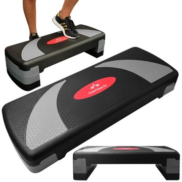 STEP PODEST DO ĆWICZEŃ TRENINGU FITNESS AEROBIKU 3 STOPNIE SCHODEK STOPIEŃ