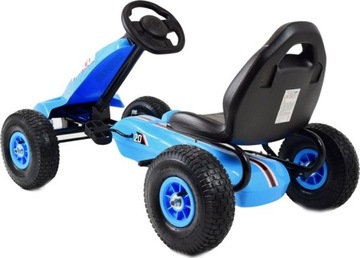 GOKART NA PEDAŁY POMPOWANE KOŁA HAMULCE 50kg