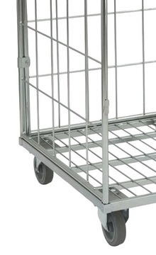 WÓZEK TRANSPORTOWY MOCNY 300kg MAGAZYNOWY SKŁADANY 800x700x1500 POLSKI CYNK